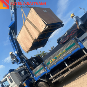 Giao máy tời điện tại Xuyên Á Đại Thành