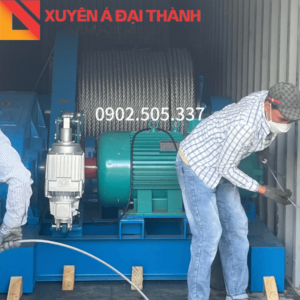 Nhập khẩu tời điện công suất lớn
