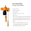 Pa lang xích điện 2 tấn cố định -dòng SCO - 2 falls