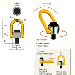 Tai cẩu neo 8-321 YOKE