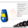 Puly 30 Tấn Rãnh Đơn-Ròng Rọc Thương Hiệu YOKE Đài Loan
