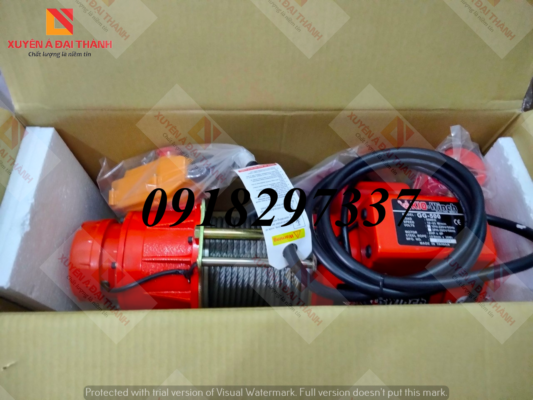 các loại tời điện