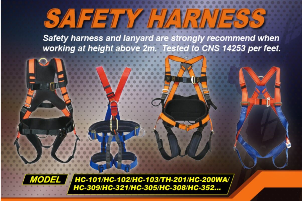 dây đai an toàn toàn thân Đài Loan