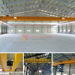 Các loại cẩu trục nhà xưởng phổ biến hiện nay