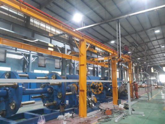 tổng thể cầu trục 500kg