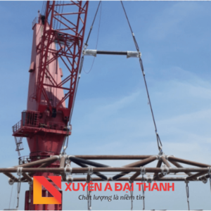 Ứng dụng sling cáp thép bấm 2 mắt mềm