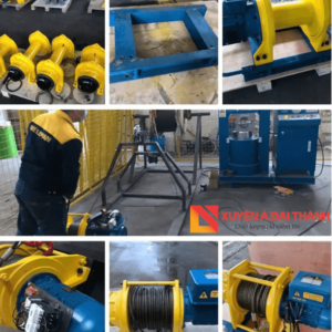 Bộ phận của tời kéo mặt đất