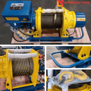 Các bộ phận của tời điện