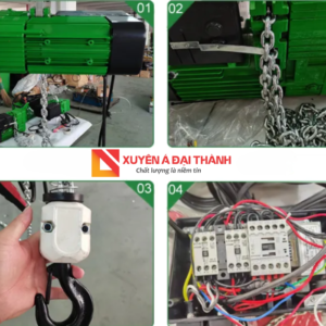 Các bộ phận palang xích điện