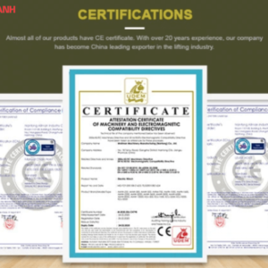 Chứng nhận quốc tế CE