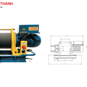 Máy tời điện 1.6 tấn