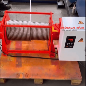 Tời điện hoạt động