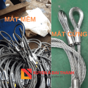 Sling cáp thép mắt mềm