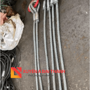Sling cáp thép và vòng khuyên