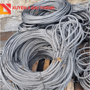 Cáp thép chầu bấm chì