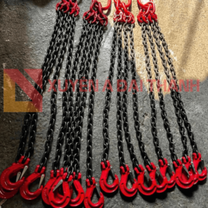 Bộ Xích Đen 4 Chân - Ảnh Thực Tế