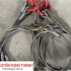 Bộ sling cáp thép lõi thép 4 chân tiêu chuẩn Hàn Quốc - tải trọng nâng 18.3 Tấn