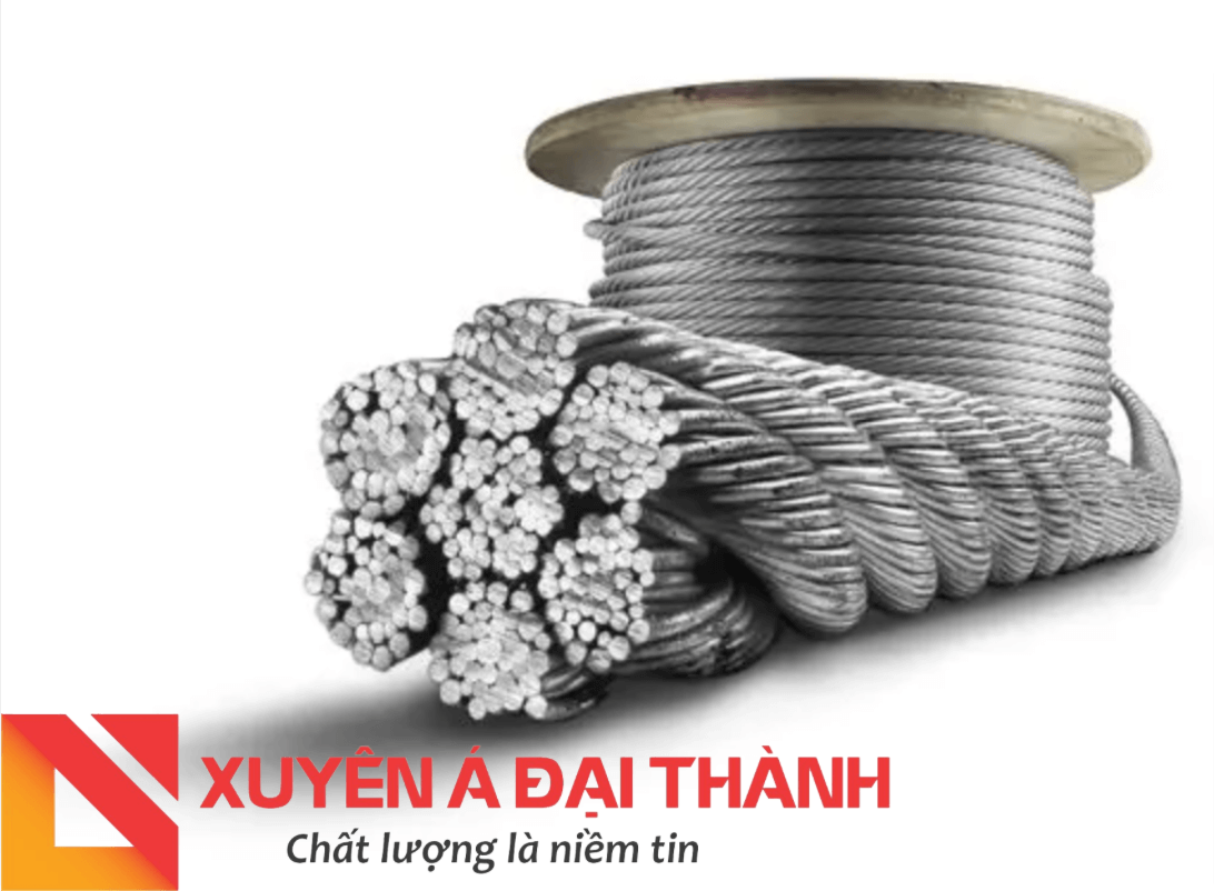 Cáp thép 6x36+IWRC của Xuyên Á Đại Thành
