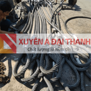 Cáp thép bấm chì được gia công tại Xuyên Á Đại Thành