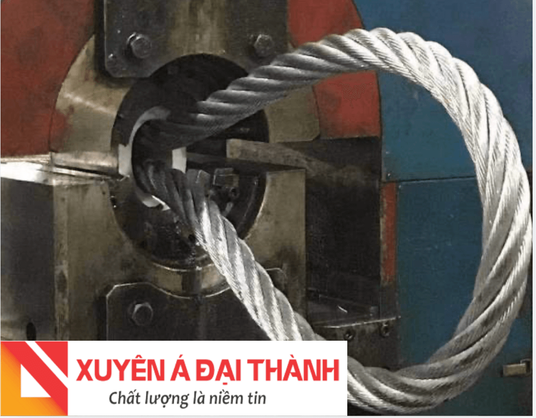 Máy bấm chì cáp thép của Xuyên Á Đại Thành