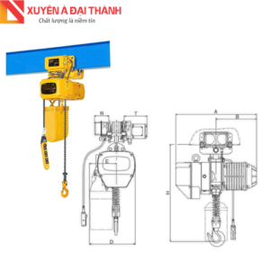 Pa Lăng Xích Điện - Di Chuyển - 3Pha