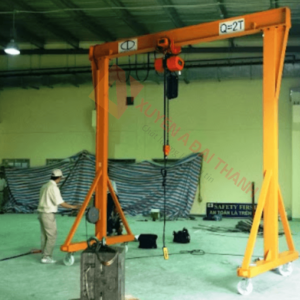 Pa Lăng Xích Điện kết hợp Dầm