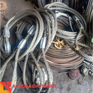 Cáp thép chầu bấm chì mắt mềm