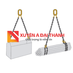 Nguyên lý hoạt động của xích móc cẩu 2 chân