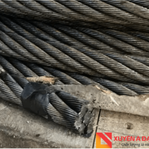 Cáp 6x36 lõi thép IWRC được làm từ chất liệu cacbon cao cấp