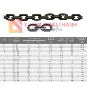 Dây xích sắt 6mm