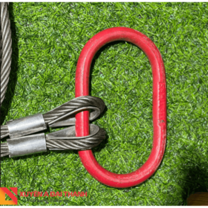 Vòng khuyến đơn kết nối 2 chân sling cáp thép