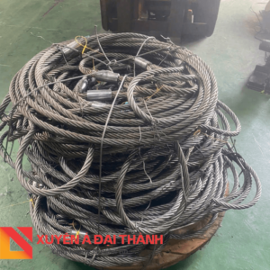 Cáp thép cẩu hàng bấm chì mắt mềm