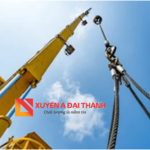 Sling cáp thép 4 chân trong nâng hạ