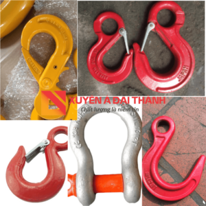 Đa dạng mẫu mã móc cẩu dùng cho sling cáp thép