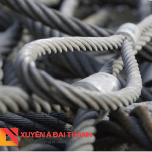 Cáp thép chầu bấm chì mắt mềm