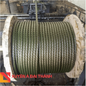 Cáp thép cấu trúc 8x19S+lõi bố