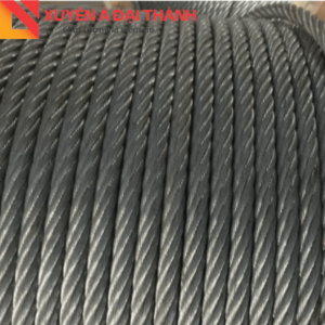 Cáp thép cẩu trục D20 - cáp lõi đay