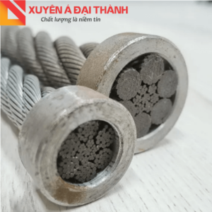 Cấu trúc 6x36+IWRC - lõi thép