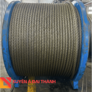 Cáp thép cẩu trục cấu trúc 6x19