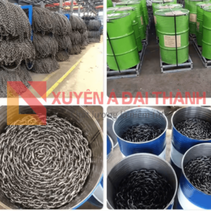 Đóng gói vận chuyển dây xích cẩu hàng