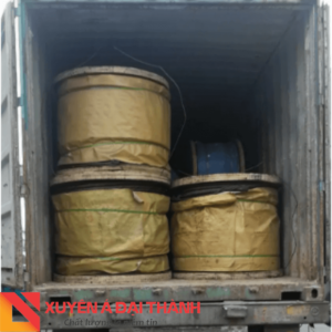 Kho hàng dây cẩu hàng cáp thép D14