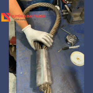 Bấm chì cáp thép tạo mắt sling