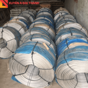 Lô hàng cáp thép bọc nhựa