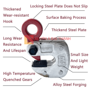 Bộ phận kẹp nâng ngang