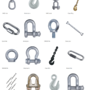 Các phụ kiện đi kèm dây xích