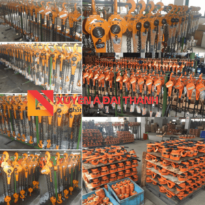 Kho palang xích kéo tay tại Xuyên Á Đại Thành