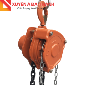 Mặt bên palang xích kéo tay