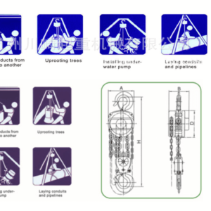 Mô Tả Palang xích tay tam giác KAWASAKI