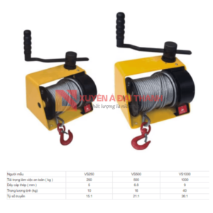 Tời quay tay nhỏ dòng VS