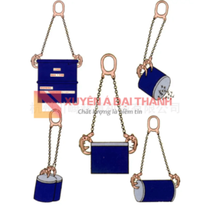 Ứng dụng Kẹp nâng thùng phuy 1 tấn